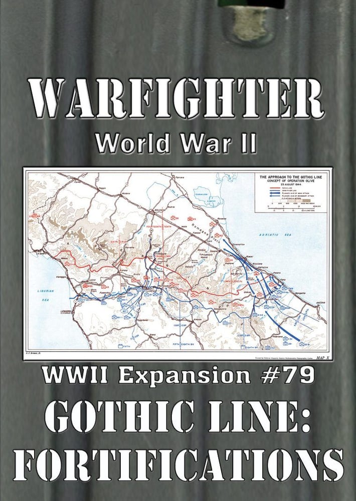 Warfighter: WWII Expansion #79 – Fortifications – Gothic Line