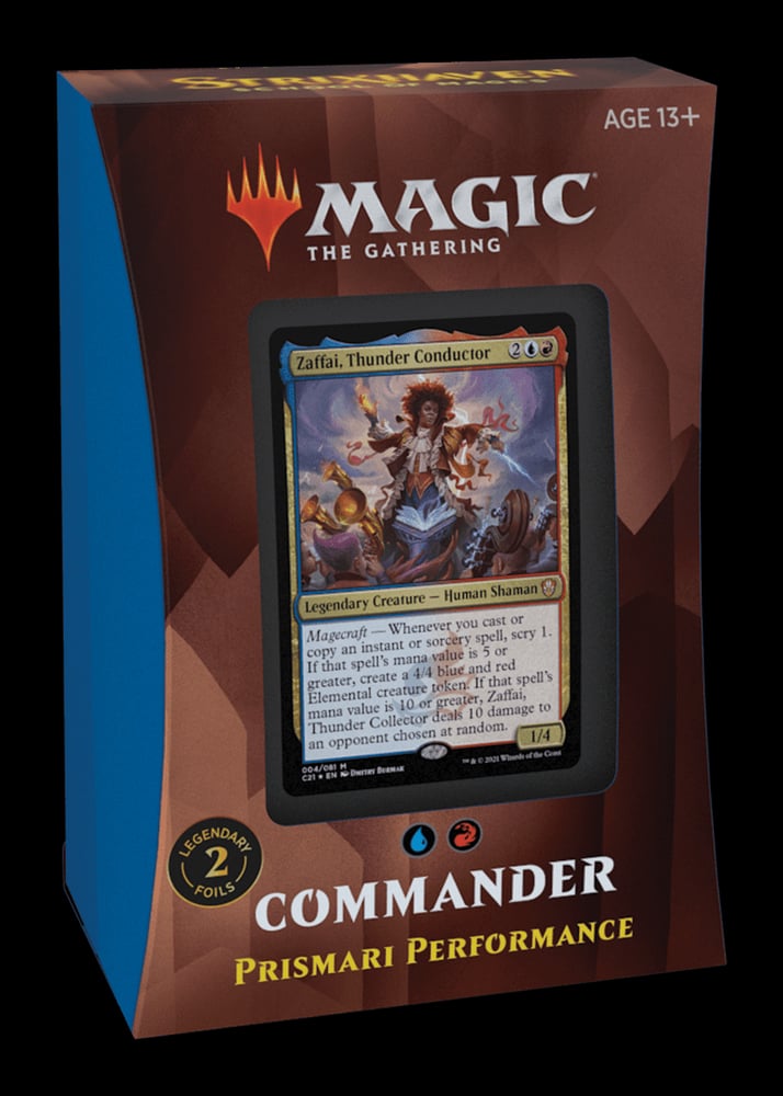 Magic: The Gathering — Commander 2021: Strixhaven Commander — Prismari Performance Deck