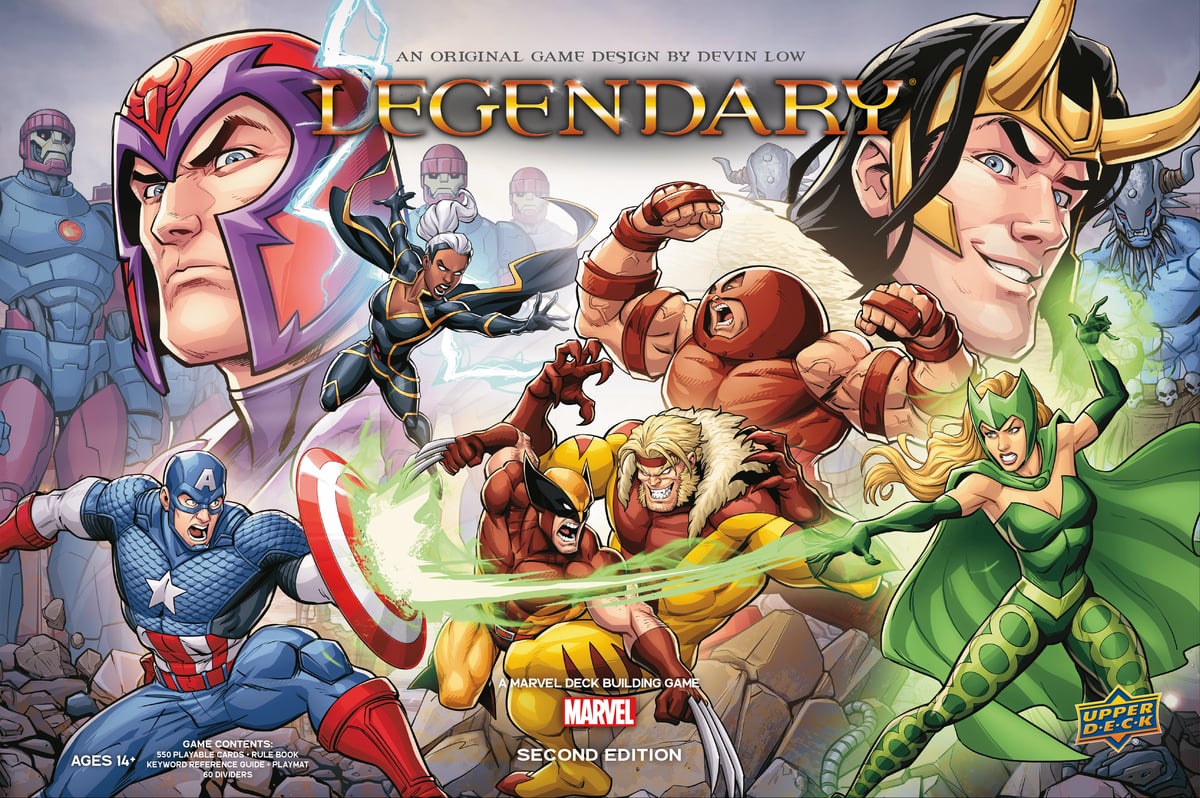 Legendary: A Marvel Deck Building Game (Second Edition)