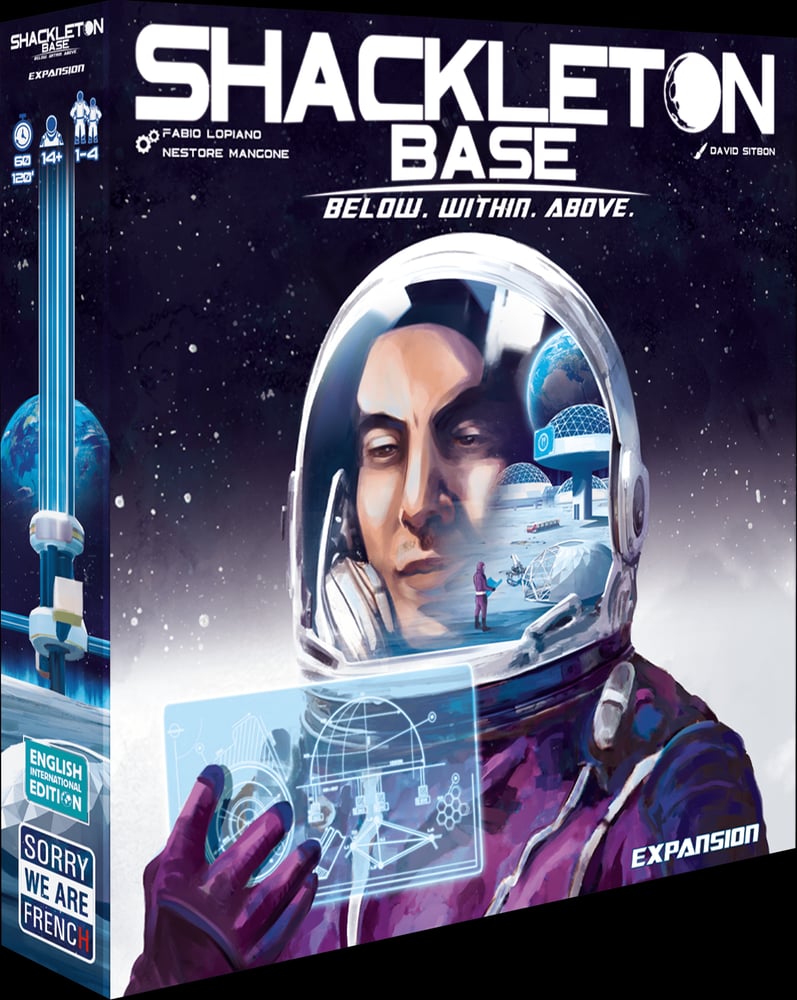 Shackleton Base: Below. Within. Above.