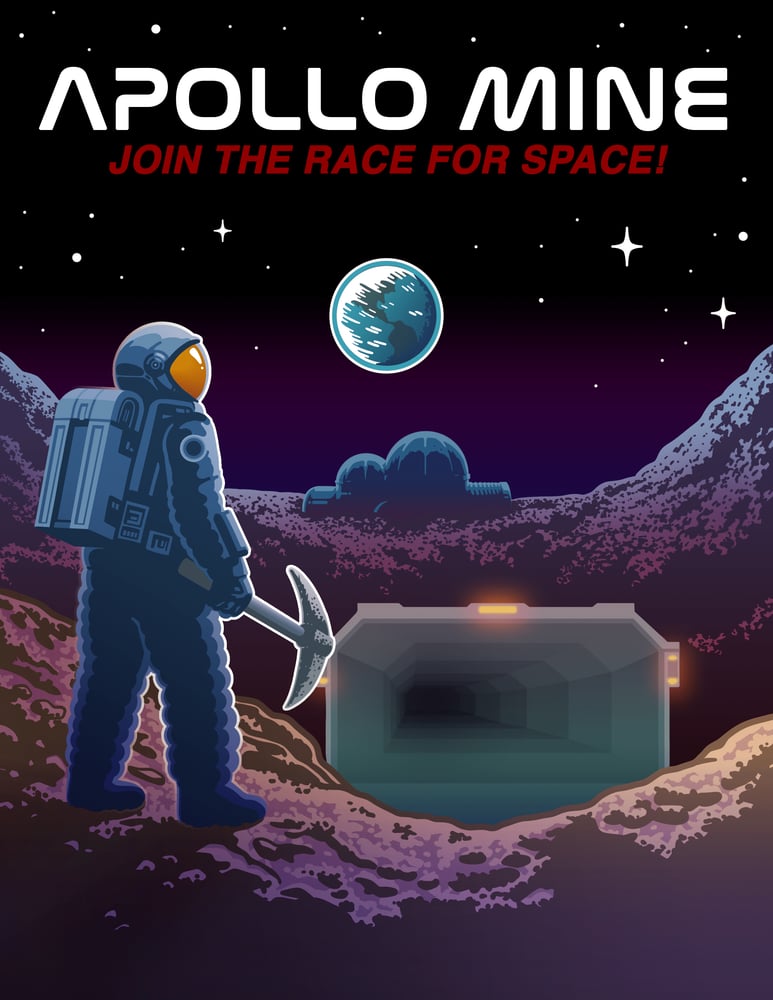 Apollo Mine: Join the Race for Space